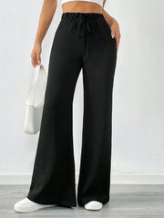 HIGH-WAISTED FLARED TROUSER
