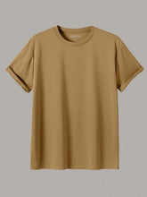 MEN ROUND NECK TEE STONE