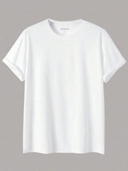 MEN ROUND NECK TEE WHITE