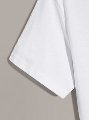 MEN ROUND NECK TEE WHITE