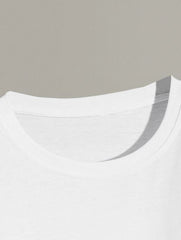 MEN ROUND NECK TEE WHITE
