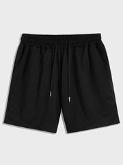 LOOSE FIT MEN'S DRAWSTRING WAIST SHORTS