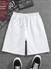 LOOSE FIT MEN'S DRAWSTRING WAIST SHORTS