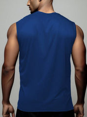 MEN'S ROUND NECK SLEEVELESS VEST