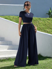 WOMEN SUMMER TWO PIECE OUTFIT