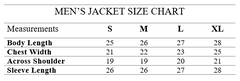 MEN'S THIN SOLID COLOR LEATHER JACKET