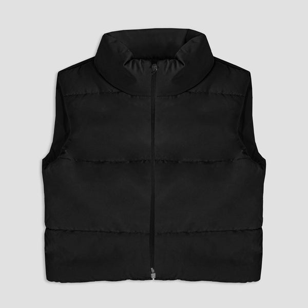 CROPPED PADDED GILET JACKET Rising
