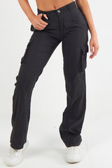 CARGO PANT TROUSER- BLACK