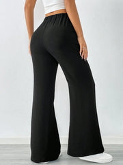 HIGH-WAISTED FLARED TROUSER