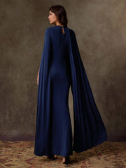 WOMEN'S ELEGANT DOLMAN SLEEVE BODYCON DRESS