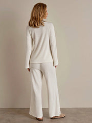 CASUAL LONG SLEEVE TOP AND PANTS SET