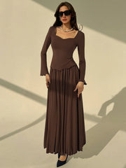 OVERSIZED A-LINE SKIRT WITH TOP