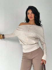 RUCHED WAIST CASUAL TOP