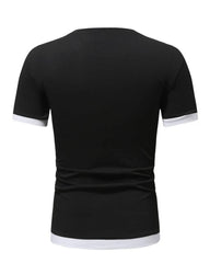 MEN CONTRAST TRIM TEE