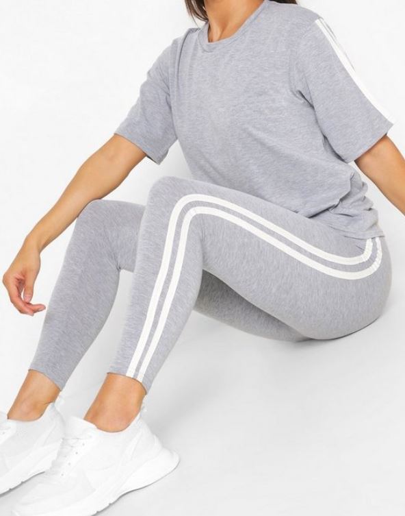 WOMEN SUMMER DOUBLE STRAPE TRACKSUIT – Rising - Main Image