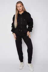 Cropped Boxy Hoodie & Cuffed Joggers