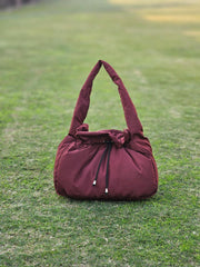 Maisy Ruched Hobo Bag